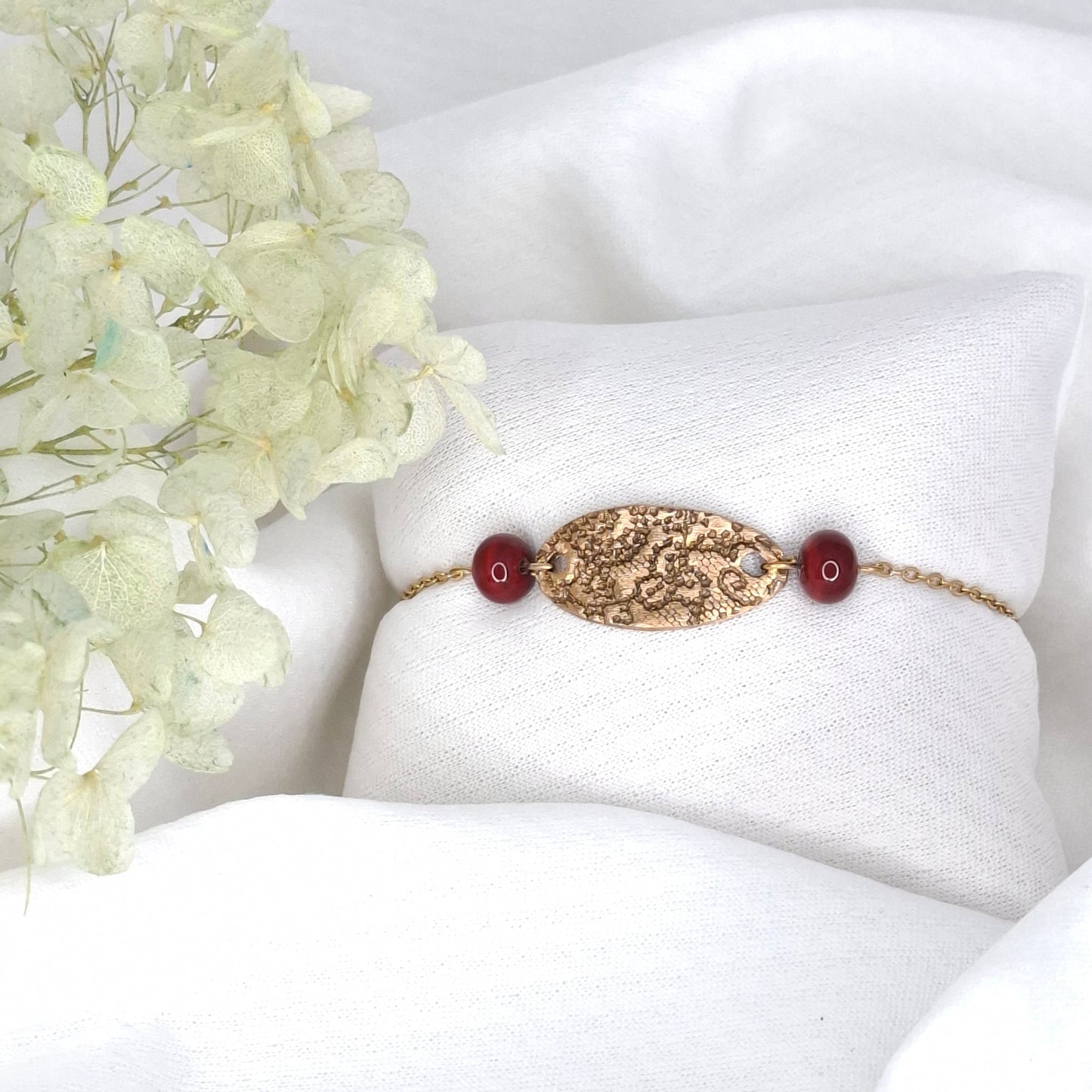 Bracelet Nora bronze doré