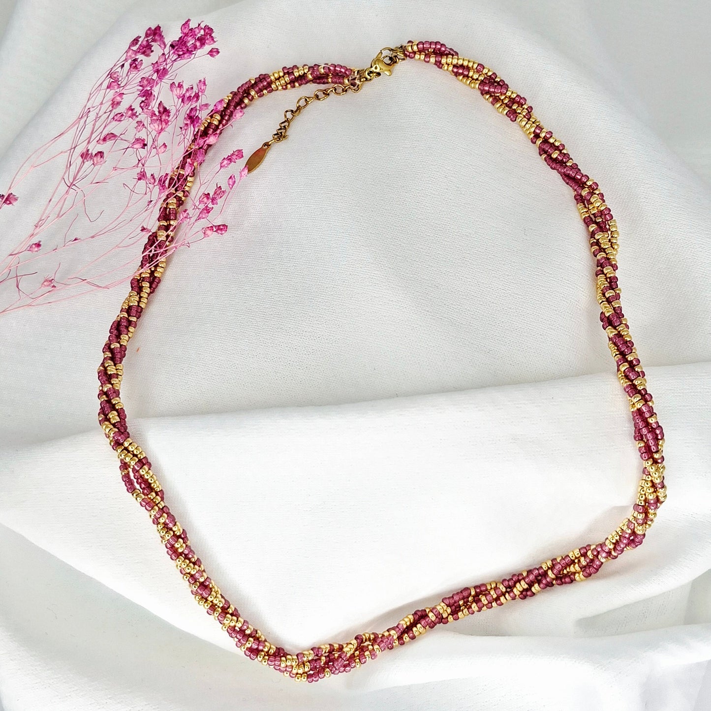 Collier Anastasia perles