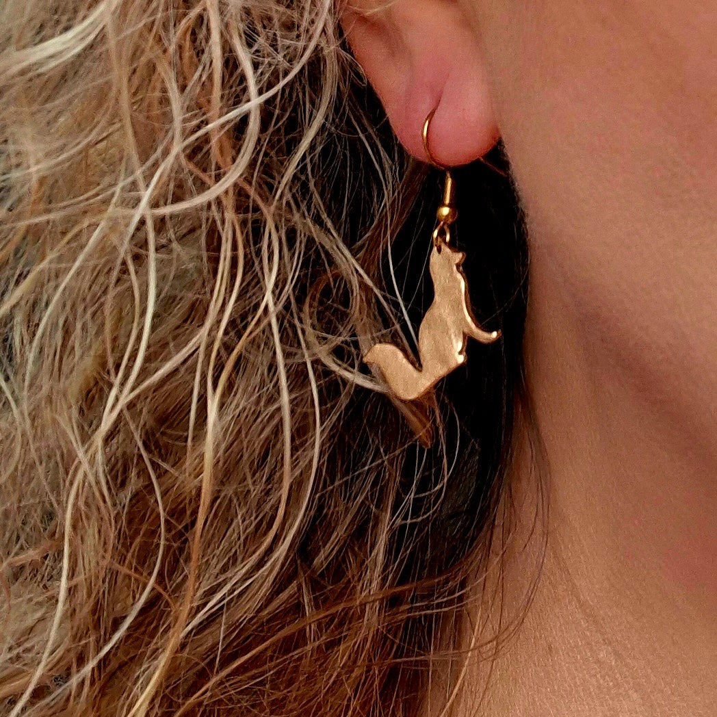 Boucles d'oreilles Renard
