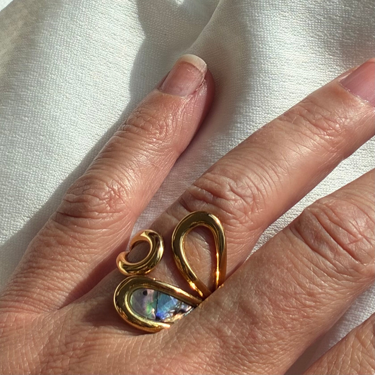 Bague nacrée Loana