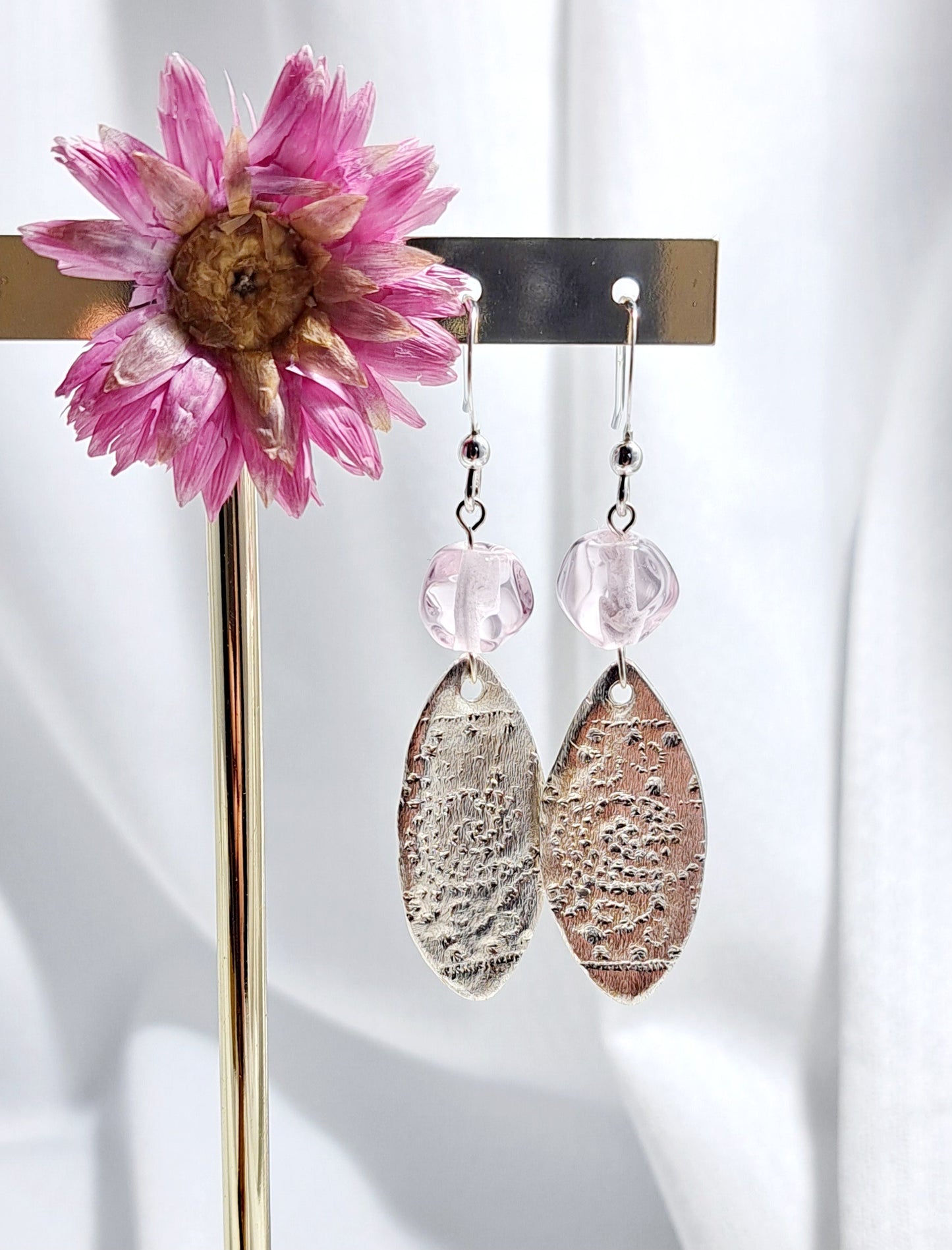 Boucles d’oreilles Bianca argent