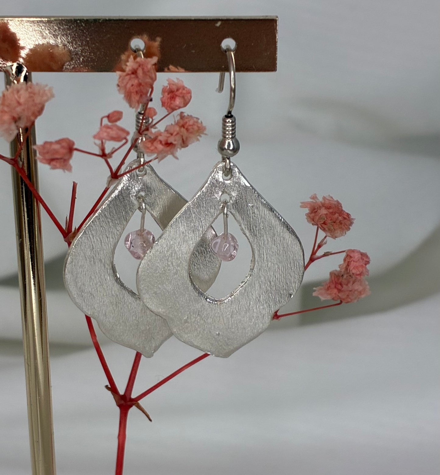 Boucles d'oreilles Claudia argent