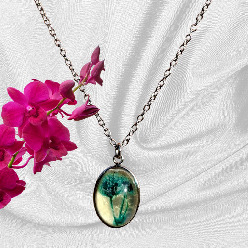 Collier Leona fleurs séchées