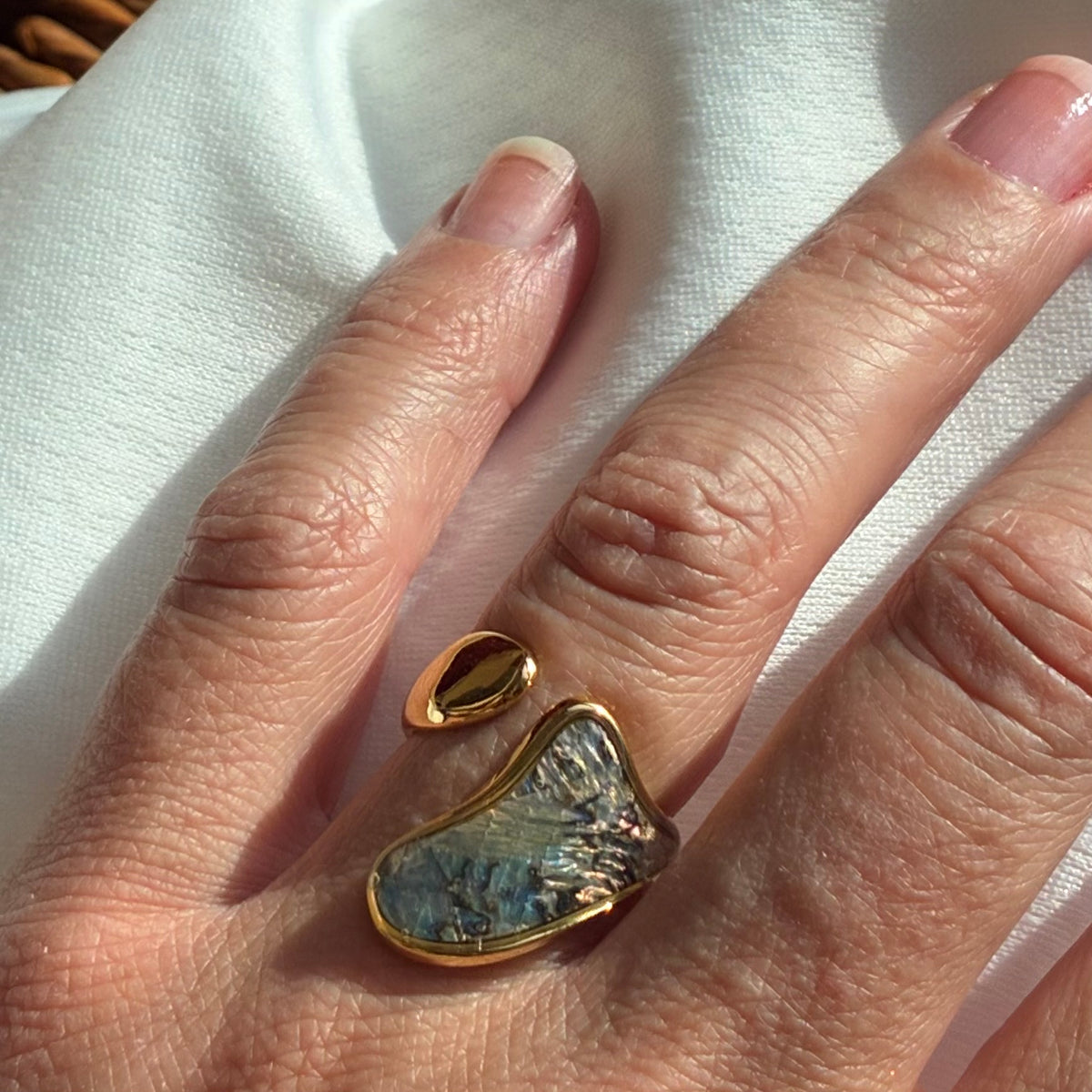 Bague nacrée Elisa