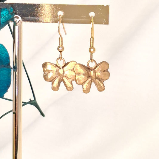 Boucles d'oreilles Anaé bronze doré