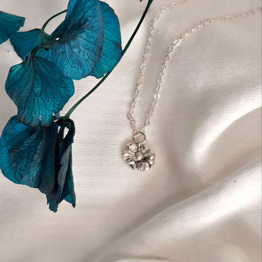 Collier Marguerite argent