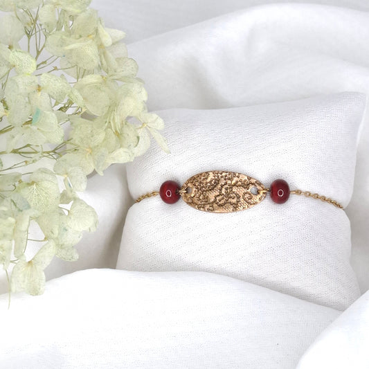 Bracelet Nora bronze doré