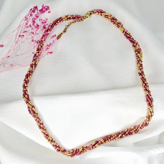 Collier Anastasia perles