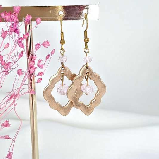 Boucles Susannah bronze doré