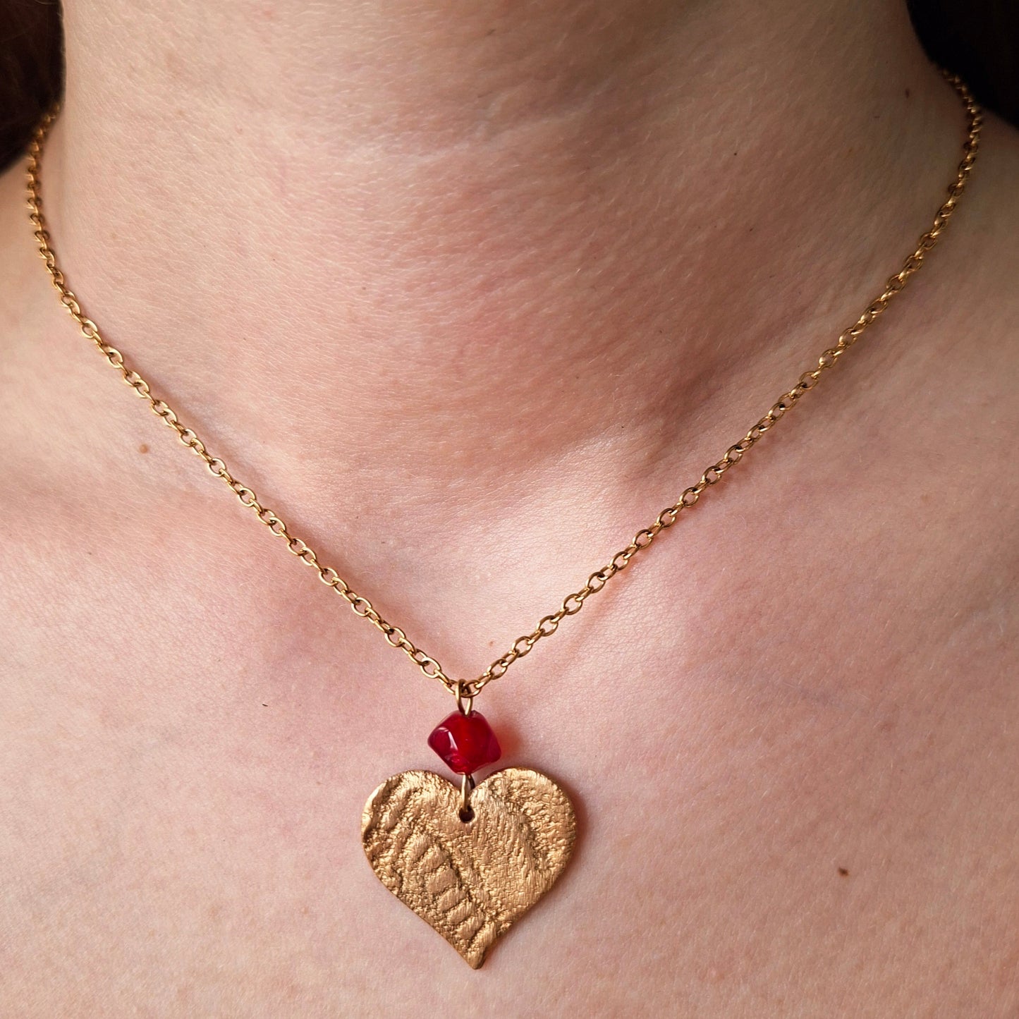 Collier Iriana bronze doré