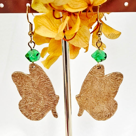 Boucles d'oreilles Hoani bronze doré