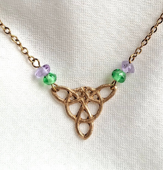 Collier Isla bronze doré