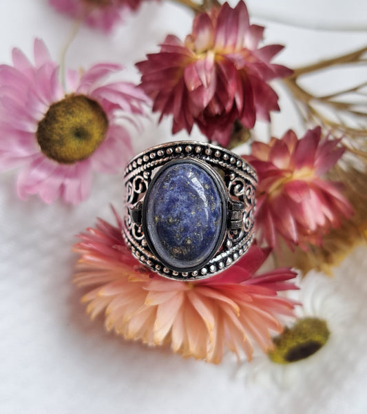 Bague Amalia lapis lazuli