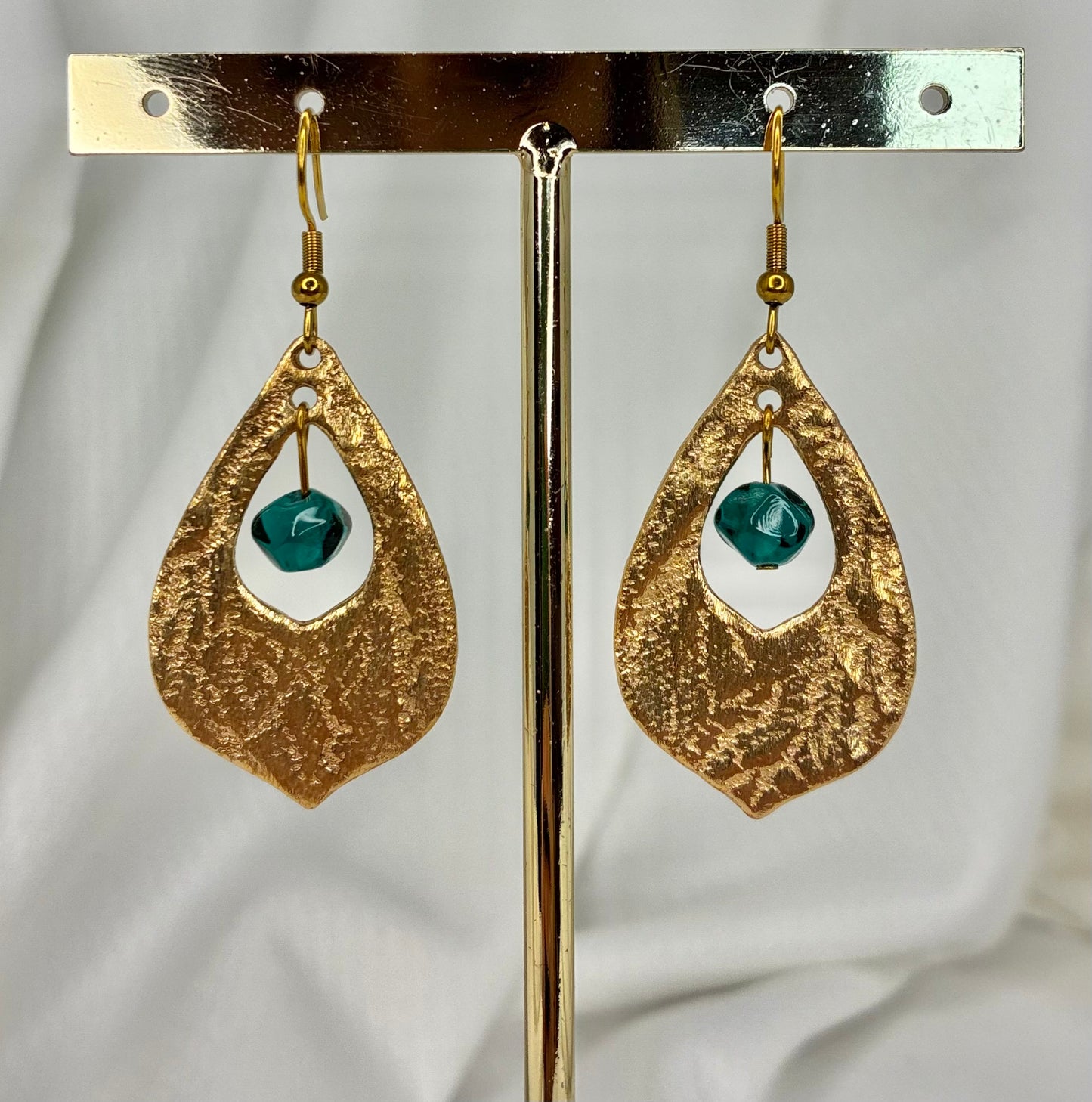 Boucles d'oreilles Alana bronze doré