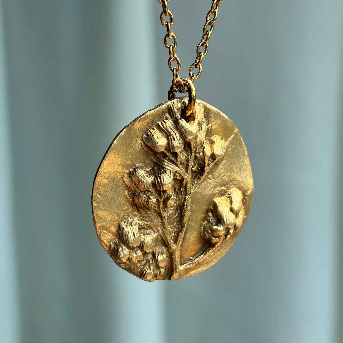 Collier Aria bronze doré