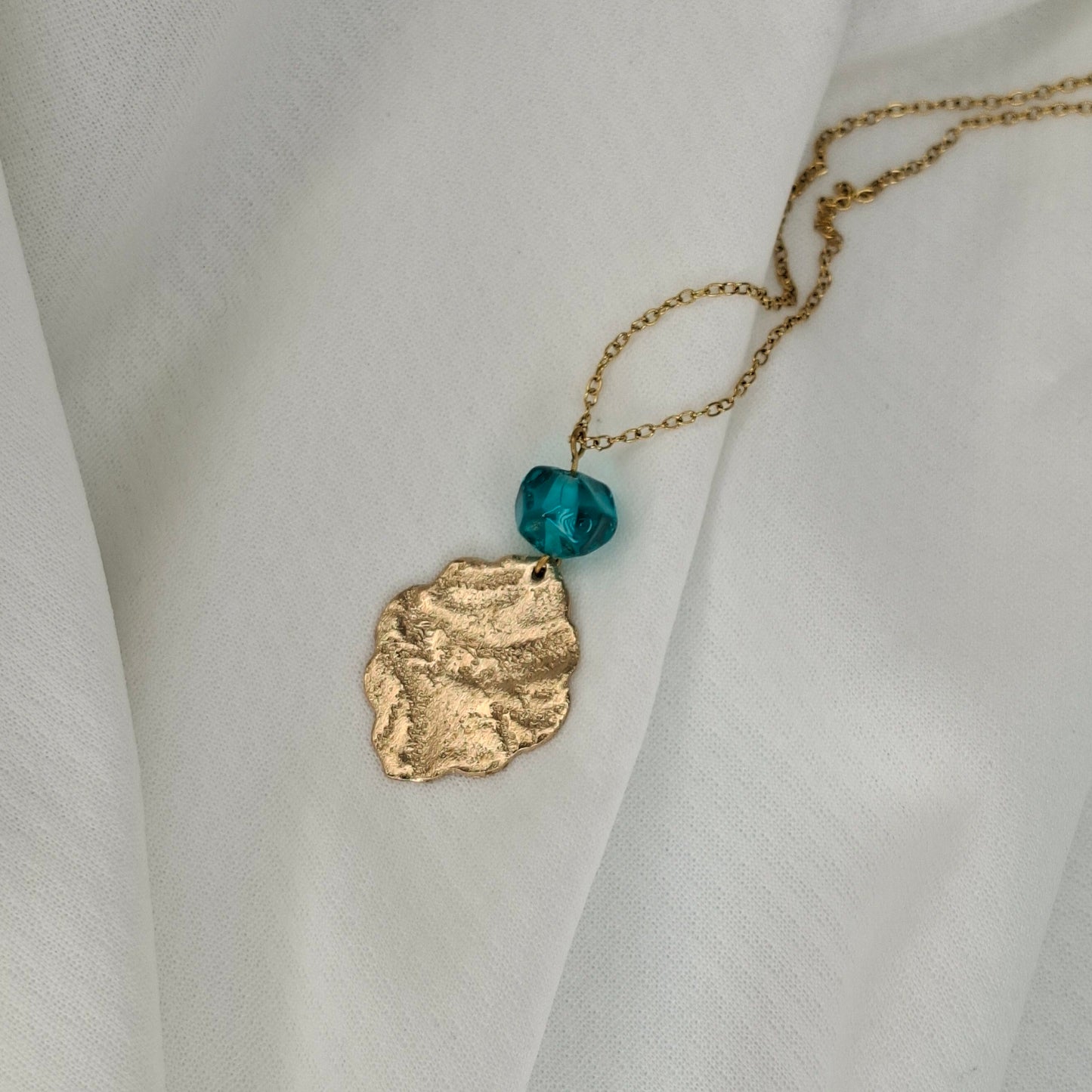 Collier Amalia bronze doré