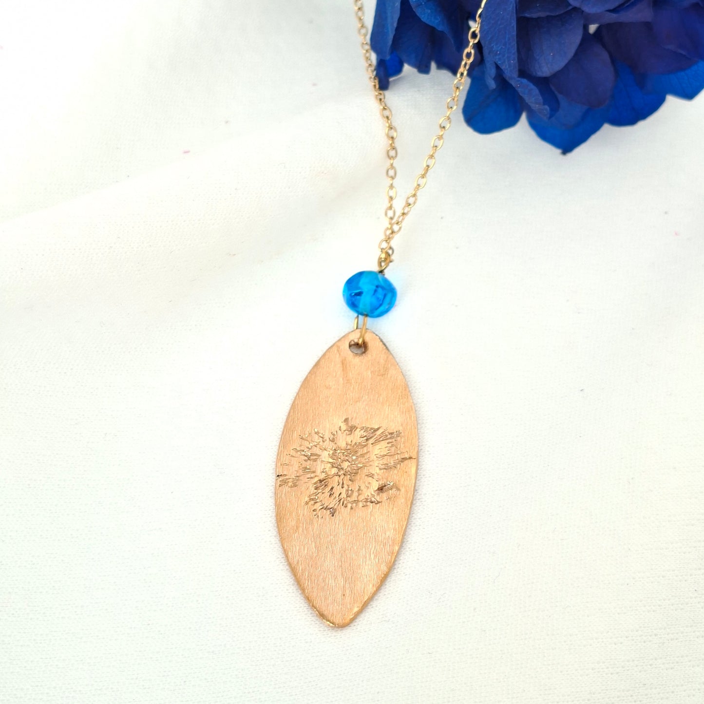Collier Anaé bronze doré