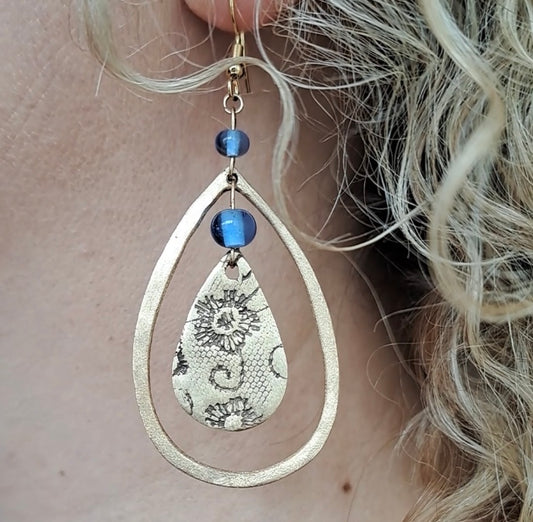 Boucles d’oreilles Azur