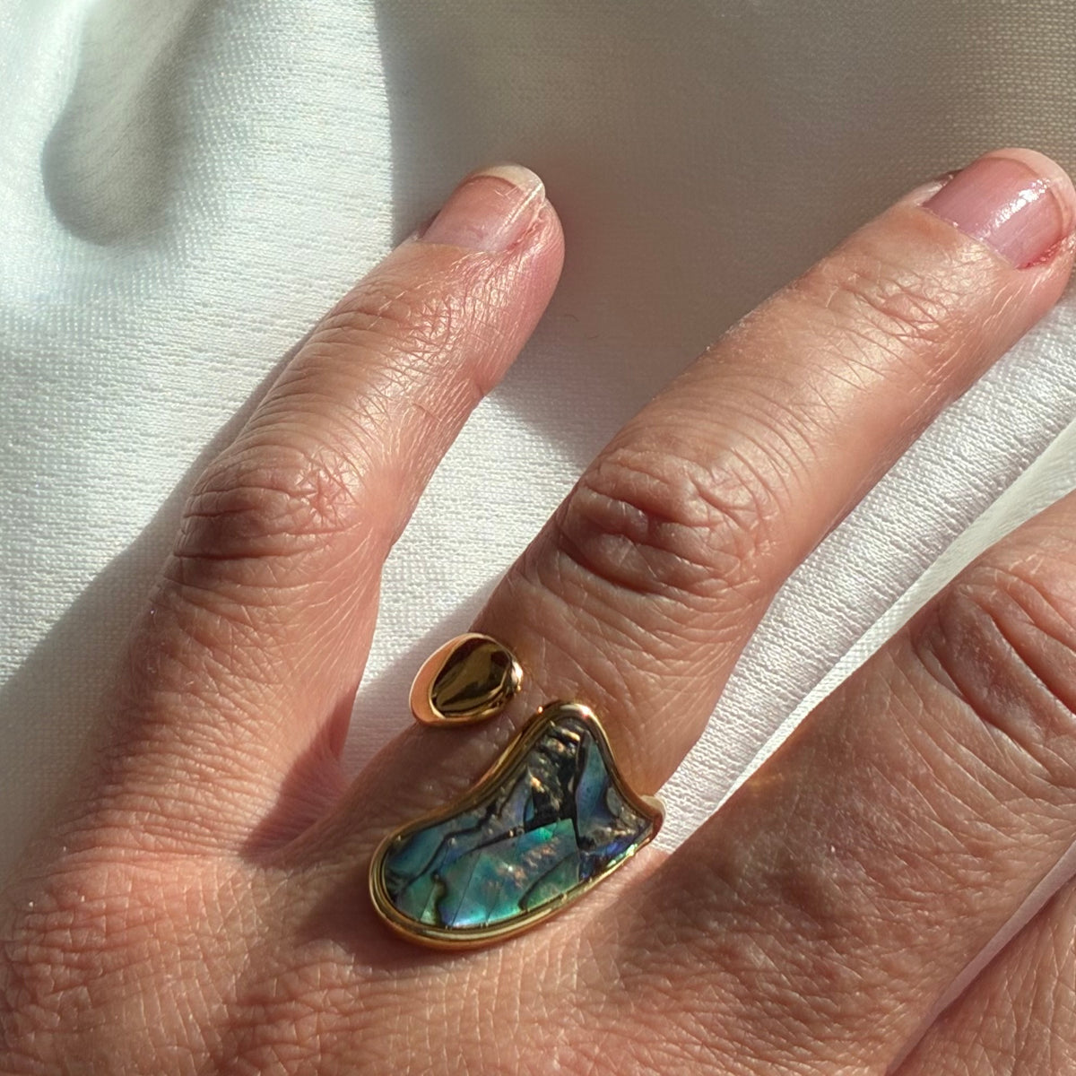 Bague nacrée Elisa