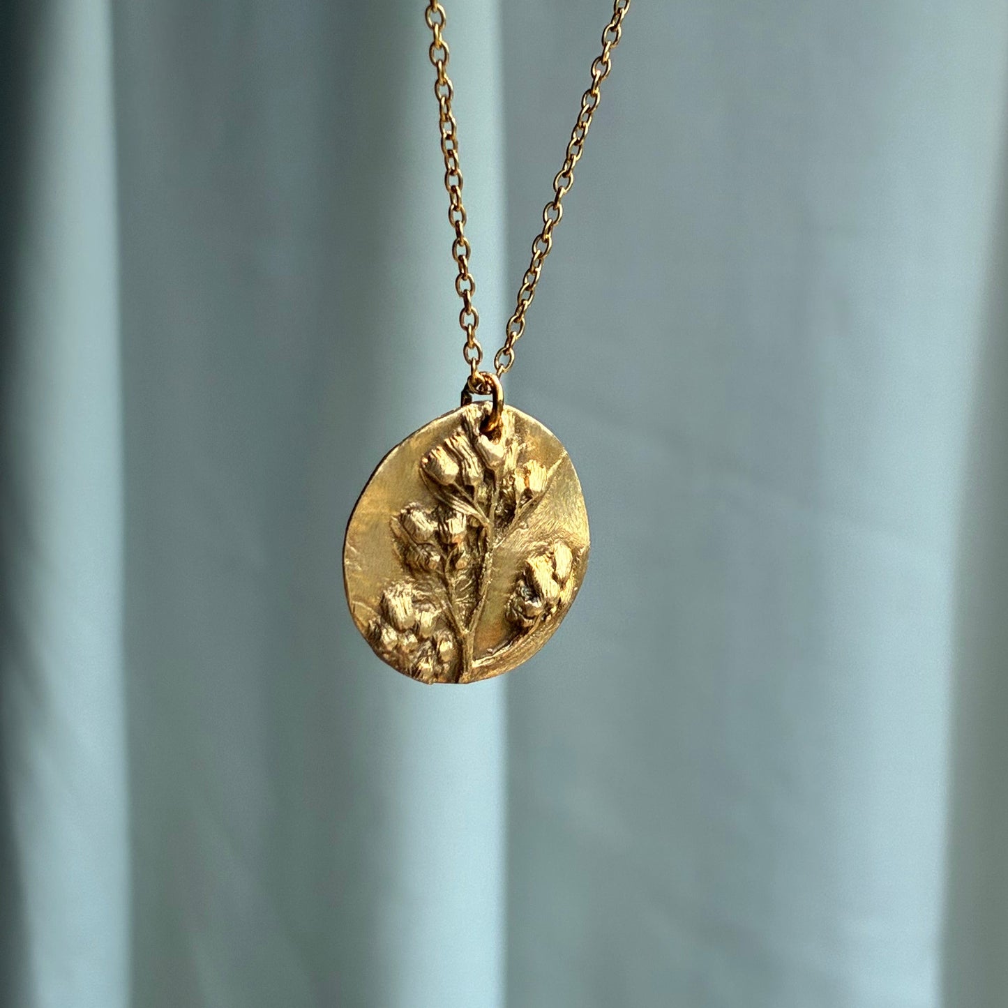Collier Aria bronze doré