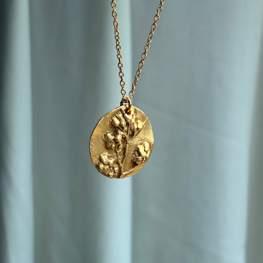 Collier Aria bronze doré