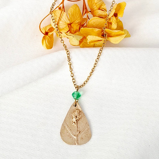 Collier Arabelle bronze doré