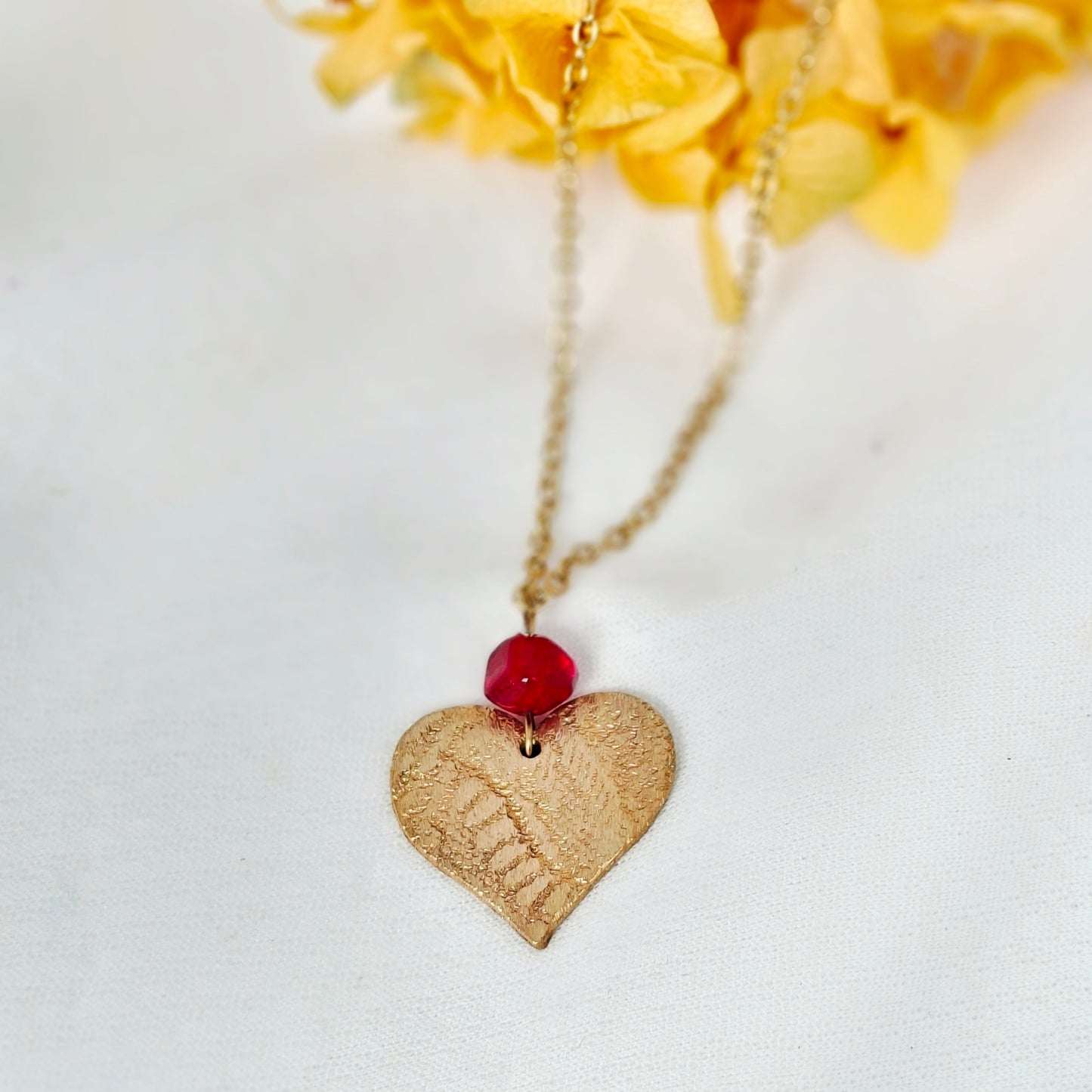 Collier Iriana bronze doré
