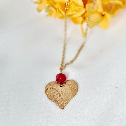 Collier Iriana bronze doré