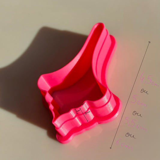 Emporte-pièce goutte et arabesques