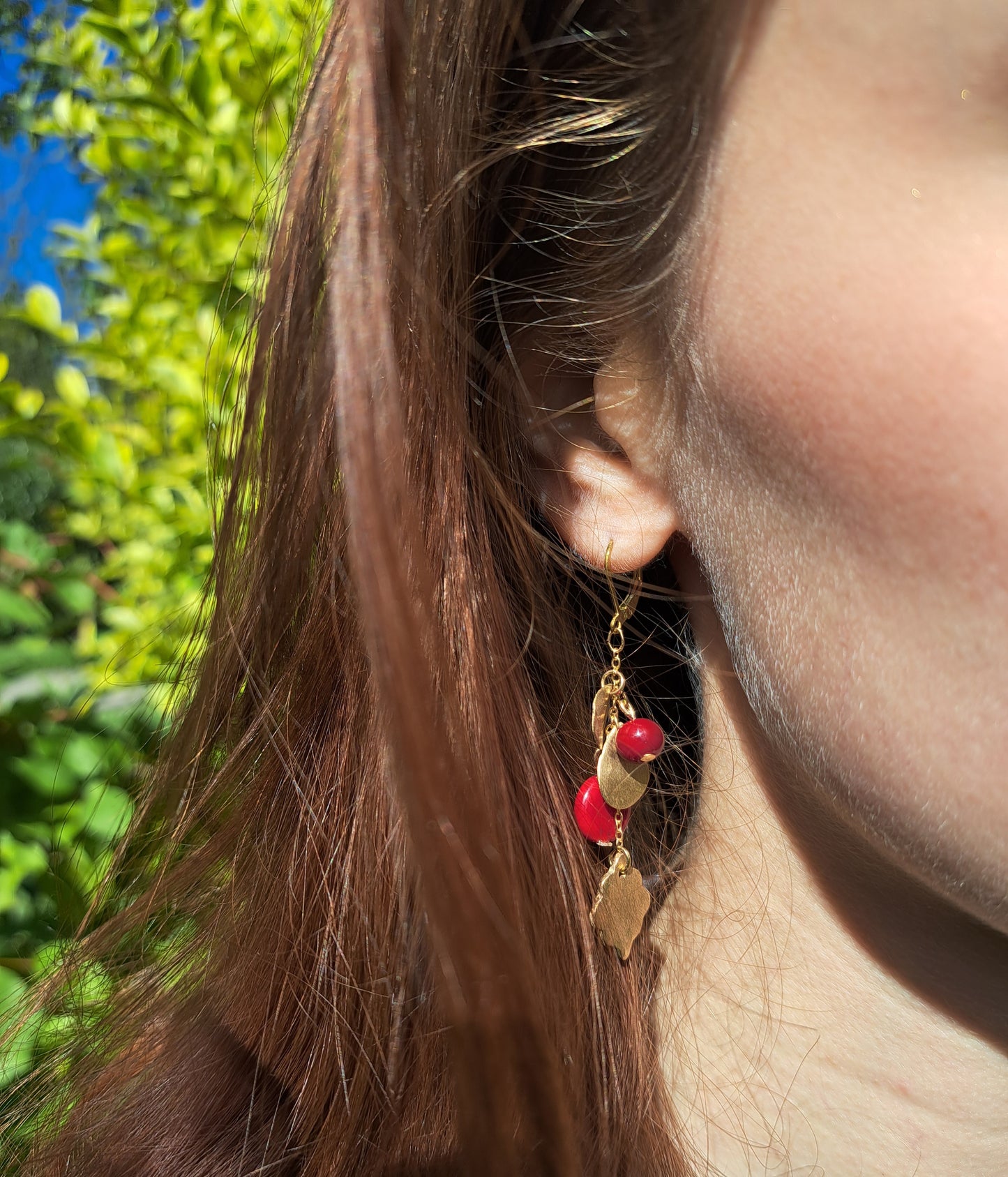 Boucles d’oreilles Ruby