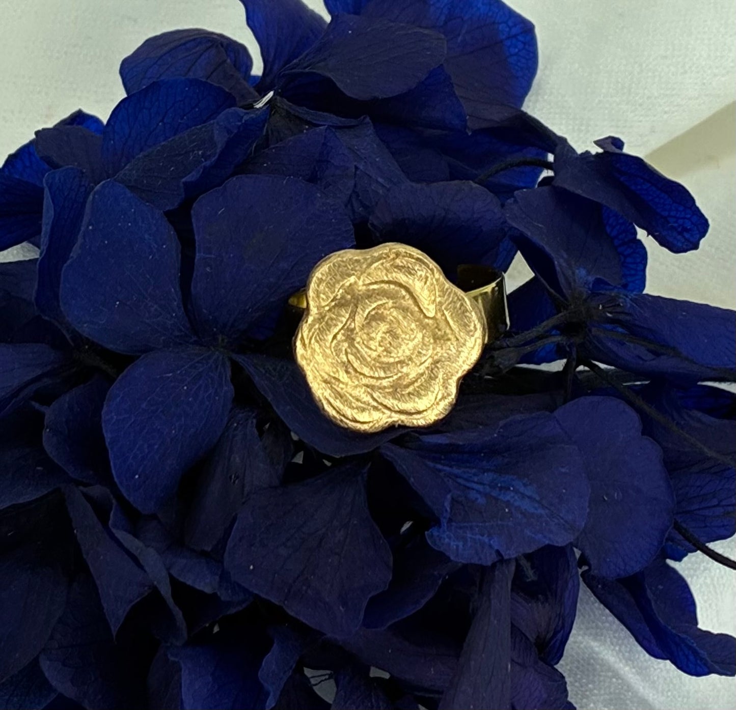 Bague Isadora bronze doré