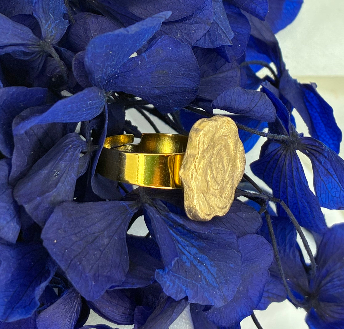 Bague Isadora bronze doré