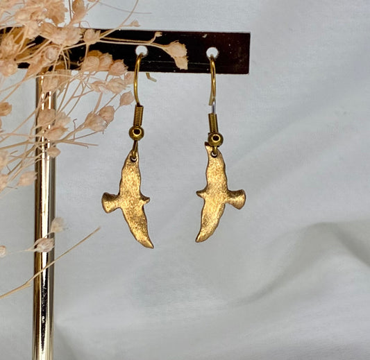Boucles d'oreilles Hirondelle