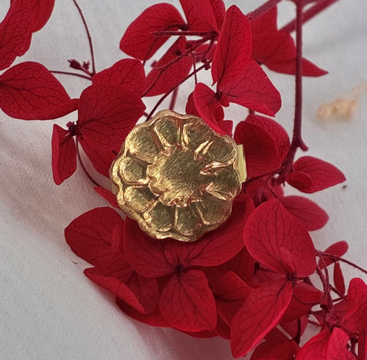 Bague Lyna bronze doré