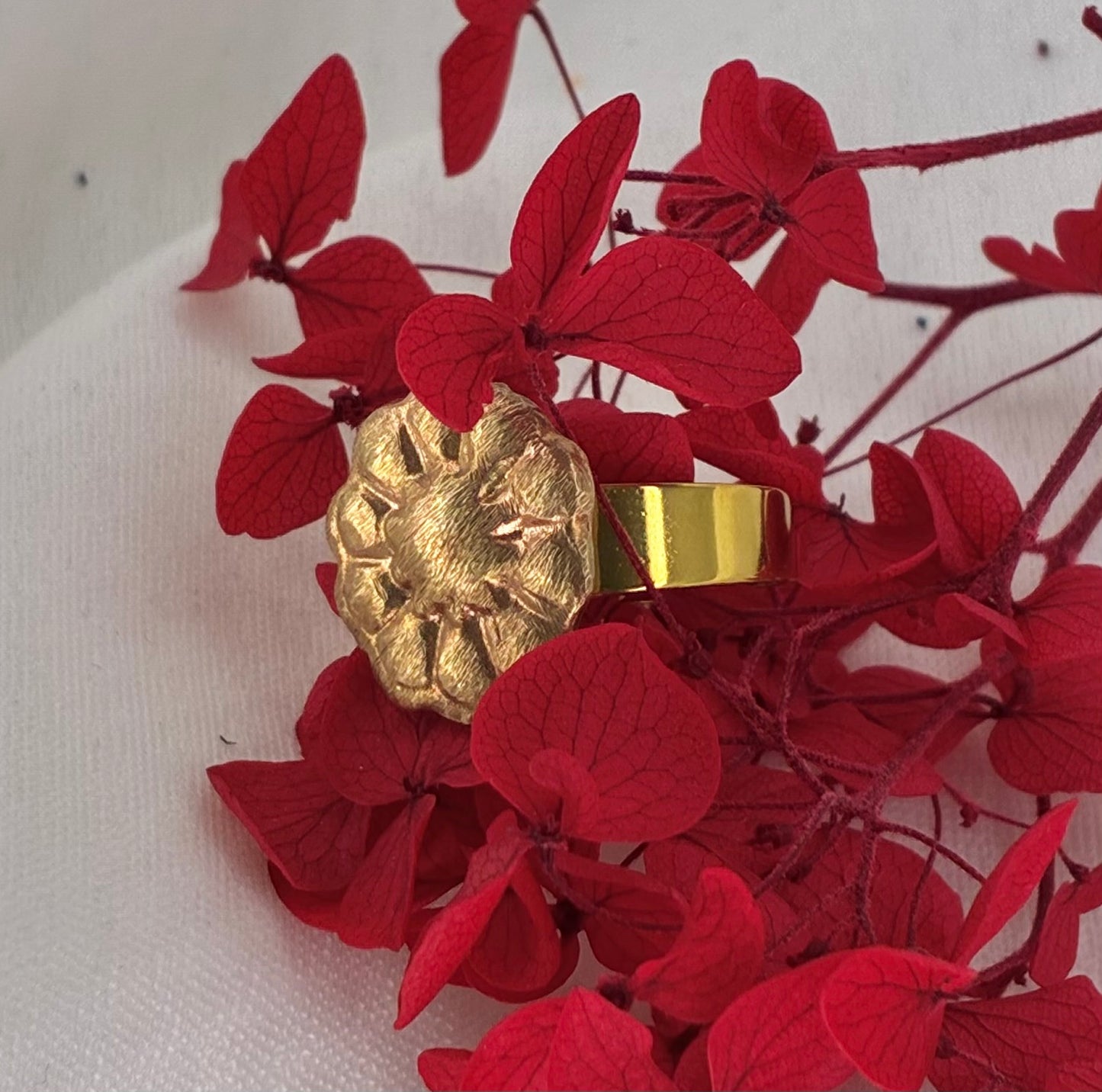 Bague Lyna bronze doré