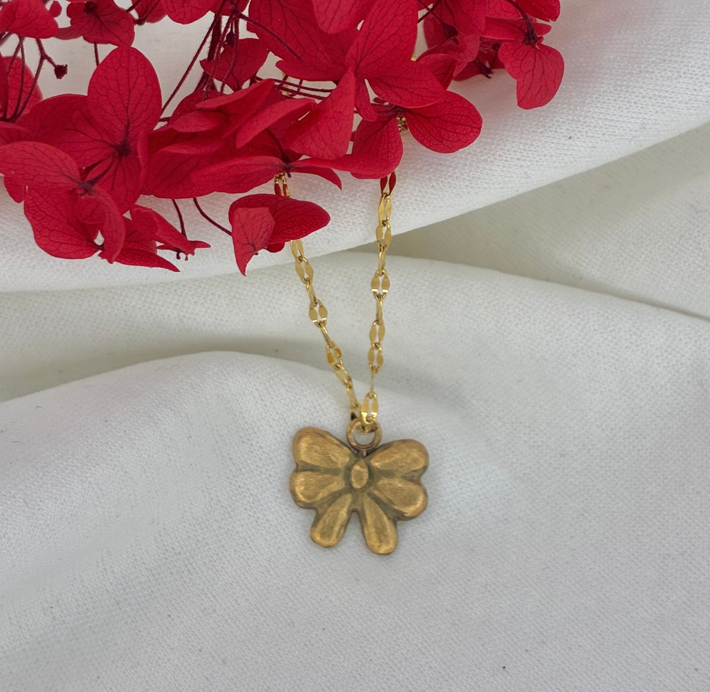 Collier Anaé bronze doré